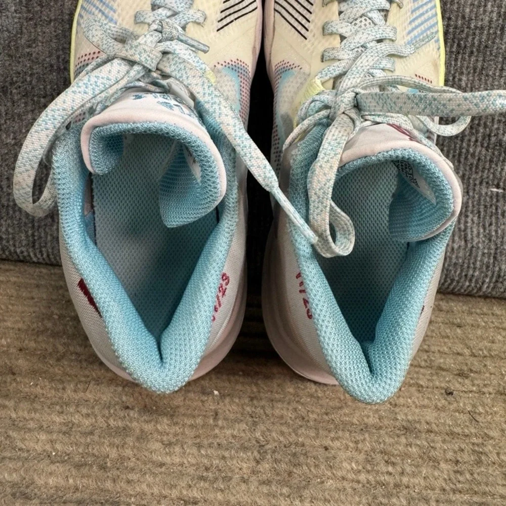 Nike Kyrie Flytrap 4 Basketball Shoes White Blue Citron Women 5